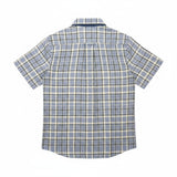 Gurteen - Mens - Seville - Modern Fit / Short Sleeved - Surf Check 831 - Wildvine Clothing, Spalding, Lincolnshire