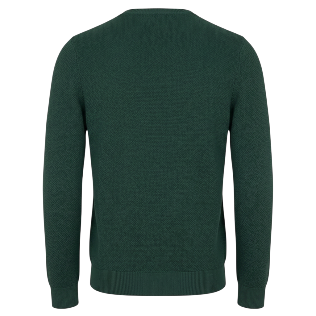 DG's Drifter Mens - Crew Neck Sweater - Bottle Green - 563 55620 38 - Wildvine Clothing, Spalding, Lincolnshire