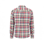 Fynch-Hatton - Mens Flannel Check Shirt - Brick - 16106310 346 - Wildvine Clothing, Spalding, Lincolnshire