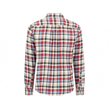 Fynch-Hatton - Mens Flannel Check Shirt - Brick - 16106310 346 - Wildvine Clothing, Spalding, Lincolnshire