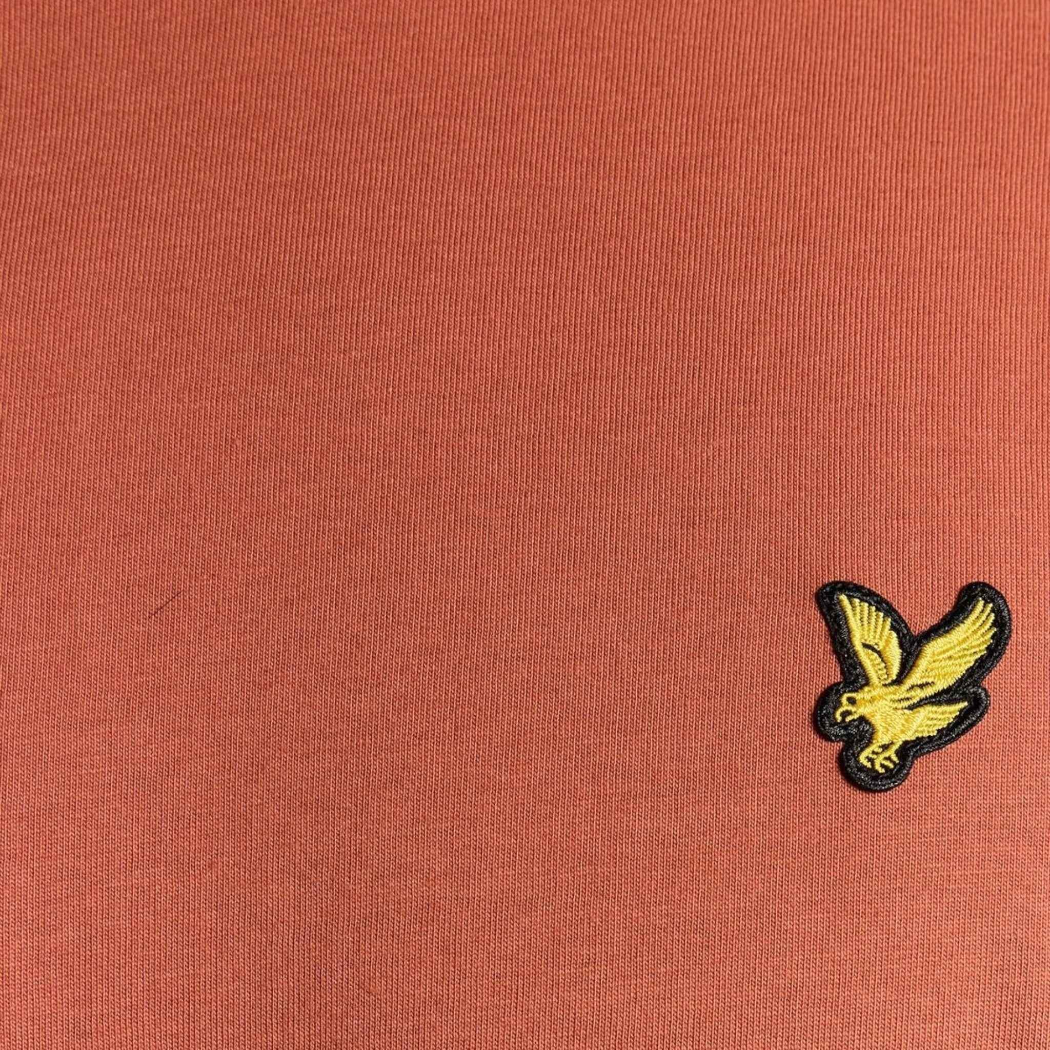 Lyle & Scott - Mens Ringer T-shirt - Brick/ Dark Navy X940 - Wildvine Clothing, Spalding, Lincolnshire