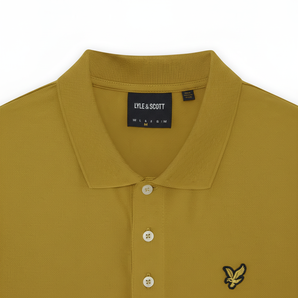 Lyle & Scott - Mens Polo Shirt - Bronze - SP400VOGT Y308 - Wildvine Clothing, Spalding, Lincolnshire
