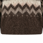 Fynch-Hatton - Ladies - Alpaca / Wool Pullover Norway Yearn - Brown - 26097470 896 - Wildvine Clothing, Spalding, Lincolnshire