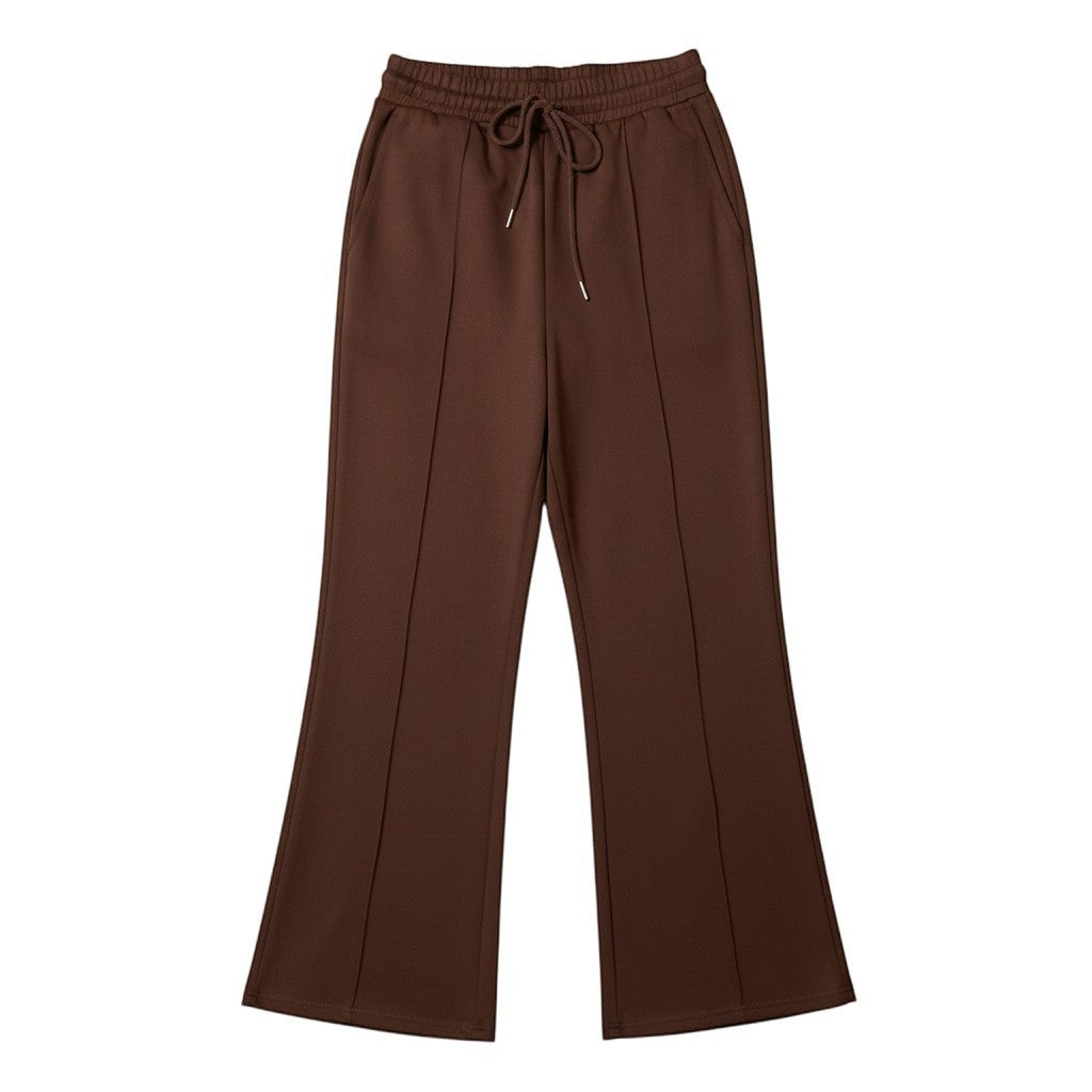 QED London - Ladies - Pintuck Wide Leg Trouser - Wildvine Clothing, Spalding, Lincolnshire