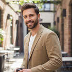 Gurteen - Mens - Jacket - Camden - Camel - Wildvine Clothing, Spalding, Lincolnshire
