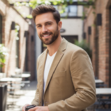 Gurteen - Mens - Jacket - Camden - Camel - Wildvine Clothing, Spalding, Lincolnshire