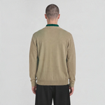 Lyle & Scott - Mens Argyle Knitted Classic Cardigan - Camel Taupe - KN2633V Y613 - Wildvine Clothing, Spalding, Lincolnshire