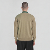 Lyle & Scott - Mens Argyle Knitted Classic Cardigan - Camel Taupe - KN2633V Y613 - Wildvine Clothing, Spalding, Lincolnshire