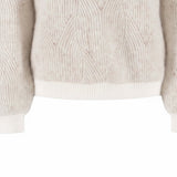 Fynch-Hatton - Ladies Pullover - Tulips - Capucchino 842 - Wildvine Clothing, Spalding, Lincolnshire