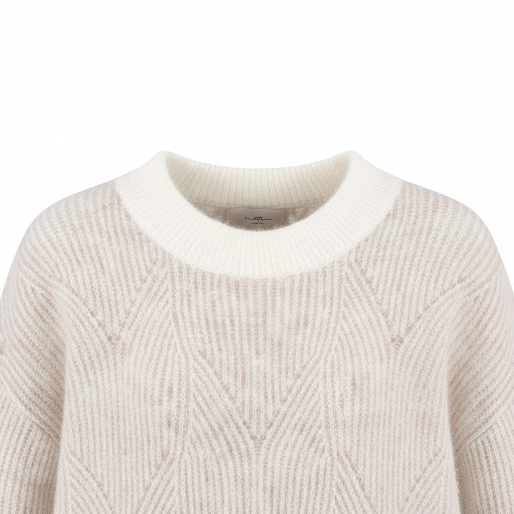 Fynch-Hatton - Ladies Pullover - Tulips - Capucchino 842 - Wildvine Clothing, Spalding, Lincolnshire