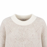 Fynch-Hatton - Ladies Pullover - Tulips - Capucchino 842 - Wildvine Clothing, Spalding, Lincolnshire