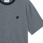 Lyle & Scott - Mens Pique Interlock T-Shirt - Chambray Blue X973 - Wildvine Clothing, Spalding, Lincolnshire