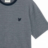 Lyle & Scott - Mens Pique Interlock T-Shirt - Chambray Blue X973 - Wildvine Clothing, Spalding, Lincolnshire