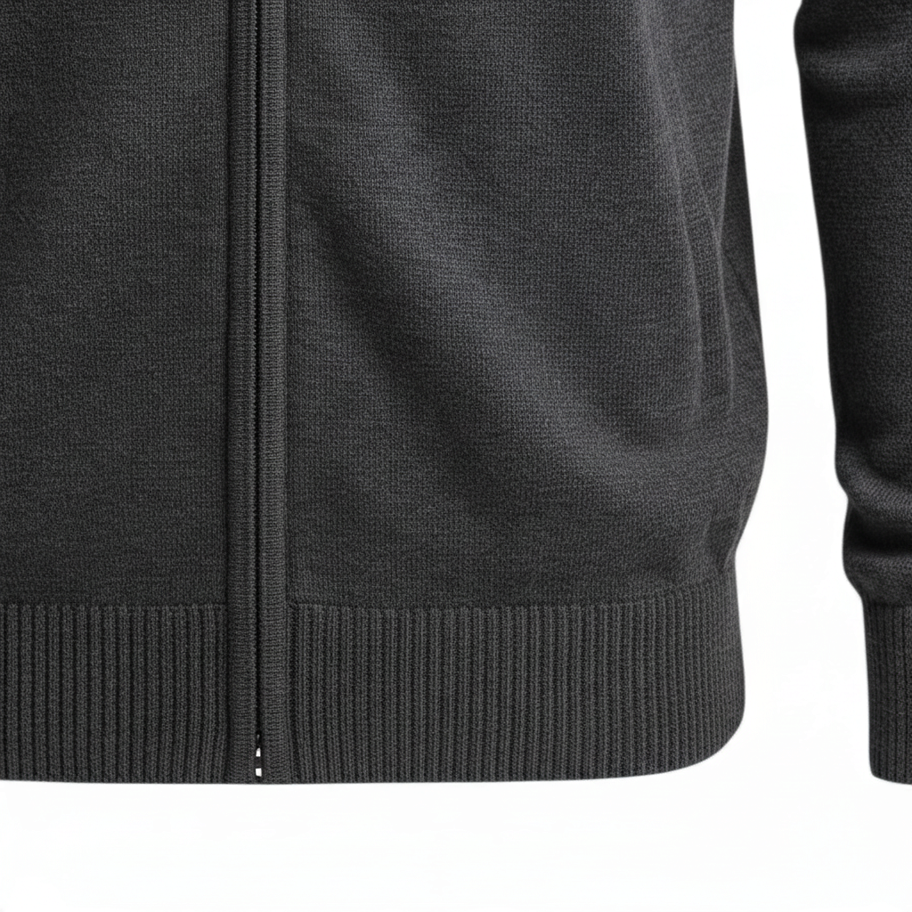 Jackdaw - Mens Elijah Chenille Sherpa Full Zip Jumper - Charcoal - Wildvine Clothing, Spalding, Lincolnshire