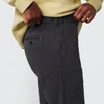 MEYER Oslo Mens Trousers – 9-316 08 Luxury Cotton Chinos - Modern Fit – Charcoal - Wildvine Clothing, Spalding, Lincolnshire