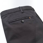 MEYER Oslo Mens Trousers – 9-316 08 Luxury Cotton Chinos - Modern Fit – Charcoal - Wildvine Clothing, Spalding, Lincolnshire