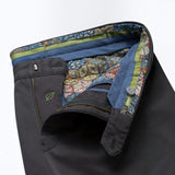 MEYER Oslo Mens Trousers – 9-316 08 Luxury Cotton Chinos - Modern Fit – Charcoal - Wildvine Clothing, Spalding, Lincolnshire