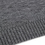 Fynch-Hatton - Mens Knitwear - Buttoned Troyer, Twisted Mouline - Charcoal 998 - Wildvine Clothing, Spalding, Lincolnshire