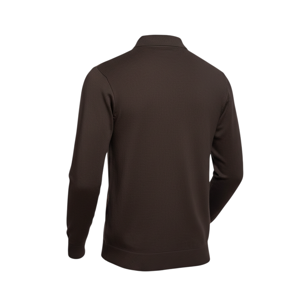 Gabicci Vintage - Mens Searle Knitted Polo - Charcoal - V57GM00 - Wildvine Clothing, Spalding, Lincolnshire
