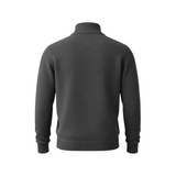 Jackdaw - Mens Finley 1/4 Chenille Sherpa Jumper - Charcoal - Wildvine Clothing, Spalding, Lincolnshire