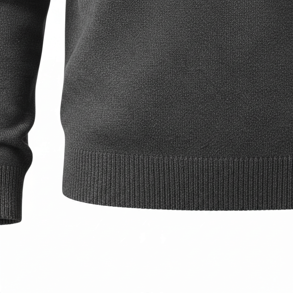 Jackdaw - Mens Finley 1/4 Chenille Sherpa Jumper - Charcoal - Wildvine Clothing, Spalding, Lincolnshire