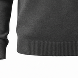 Jackdaw - Mens Finley 1/4 Chenille Sherpa Jumper - Charcoal - Wildvine Clothing, Spalding, Lincolnshire