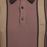 Gabicci Vintage - Mens Searle Knitted Polo - Charcoal - V57GM00 - Wildvine Clothing, Spalding, Lincolnshire