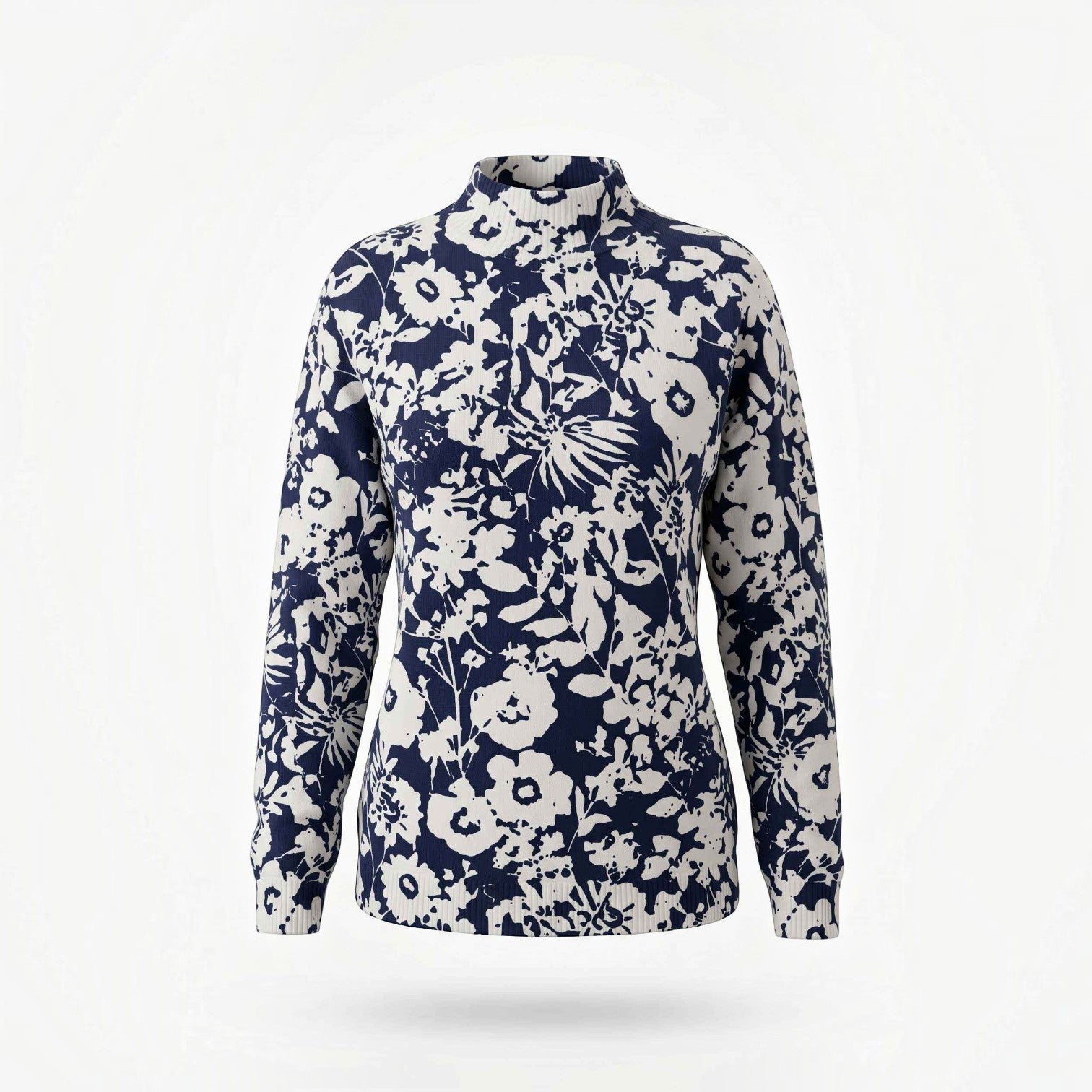 Alice Collins - Charlotte Pullover - Rich Navy - 037A113 - Wildvine Clothing, Spalding, Lincolnshire