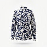 Alice Collins - Charlotte Pullover - Rich Navy - 037A113 - Wildvine Clothing, Spalding, Lincolnshire