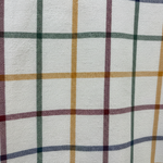 WILDVINE Clothing Co. Gurteen Cumbria long sleeve shirt featuring a multi-coloured check pattern on a white background
