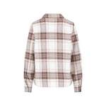 Fynch-Hatton - Ladies Blouse - CL Flannel Check - Chocolate 892 - Wildvine Clothing, Spalding, Lincolnshire