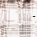 Fynch-Hatton - Ladies Blouse - CL Flannel Check - Chocolate 892 - Wildvine Clothing, Spalding, Lincolnshire