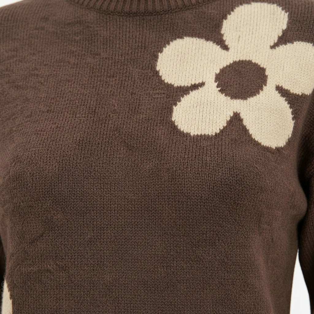 Alice Collins - Portia Pullover - Chocolate Chip - 037A120 - Wildvine Clothing, Spalding, Lincolnshire
