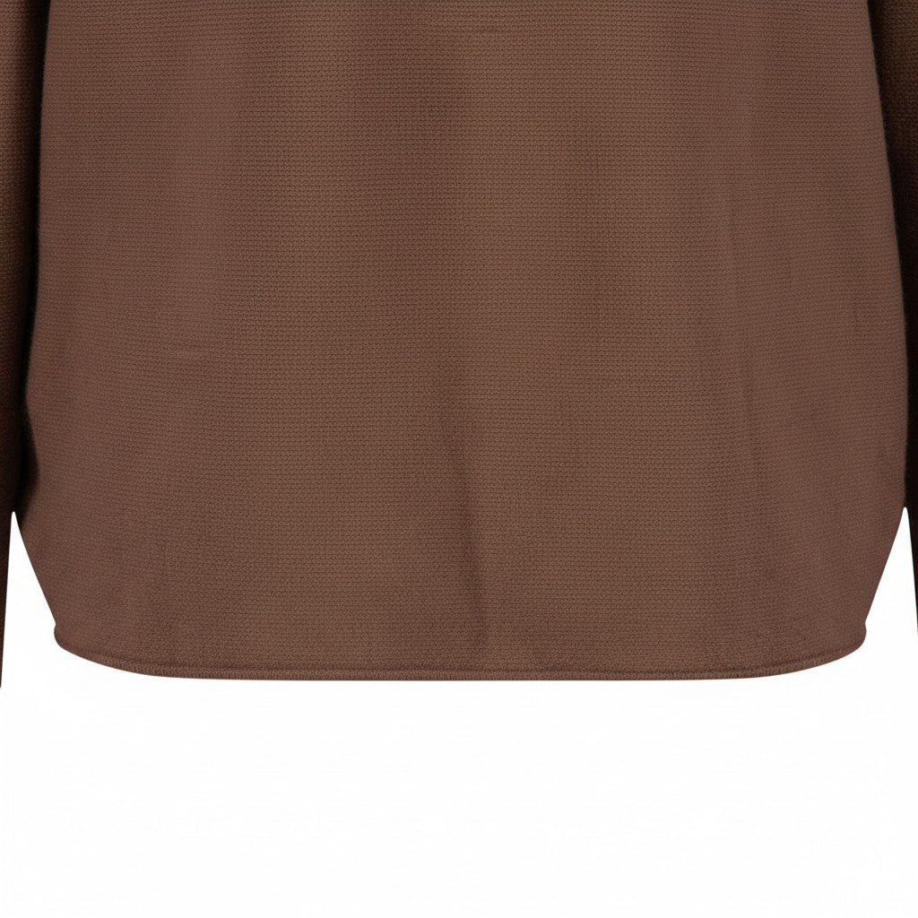 Fynch-Hatton - Ladies Pullover - Turtle Neck Fine Cotton - Cinnamon 862 - Wildvine Clothing, Spalding, Lincolnshire