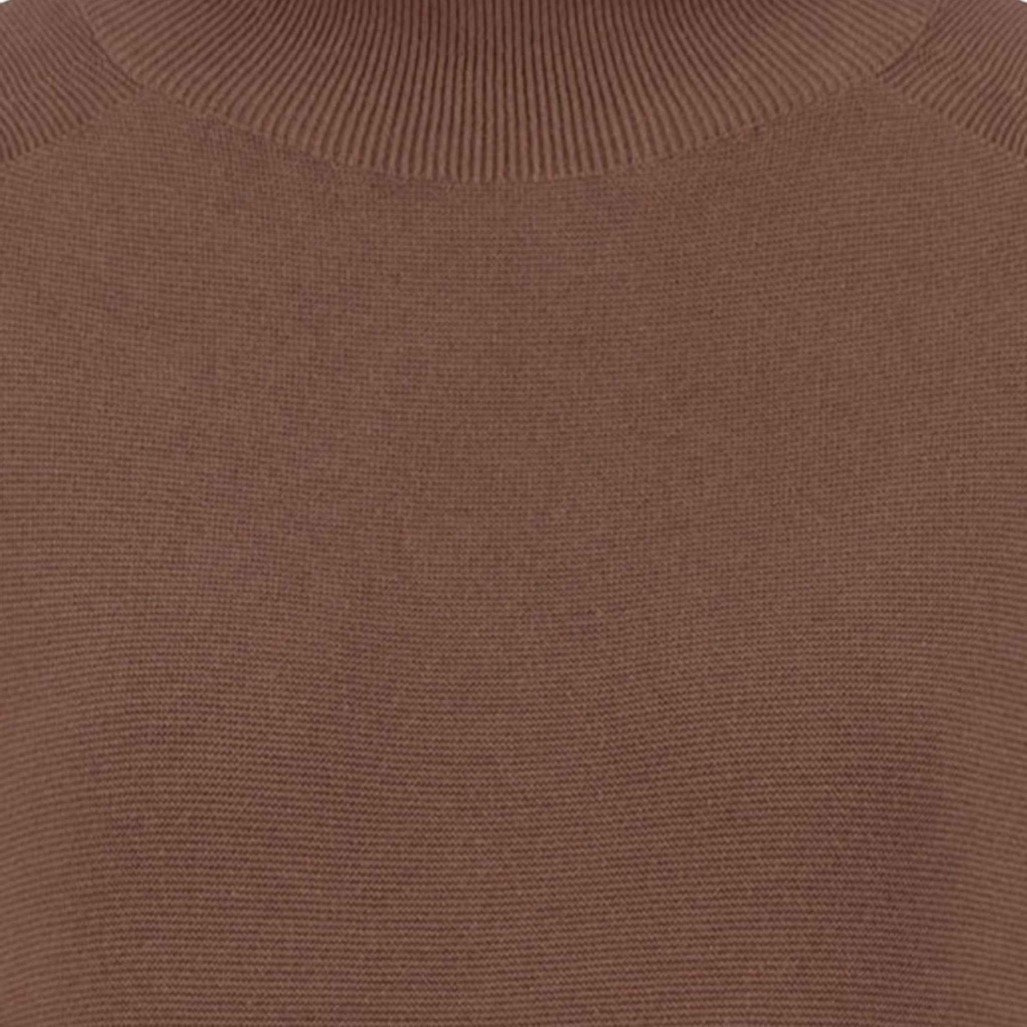 Fynch-Hatton - Ladies Pullover - Turtle Neck Fine Cotton - Cinnamon 862 - Wildvine Clothing, Spalding, Lincolnshire