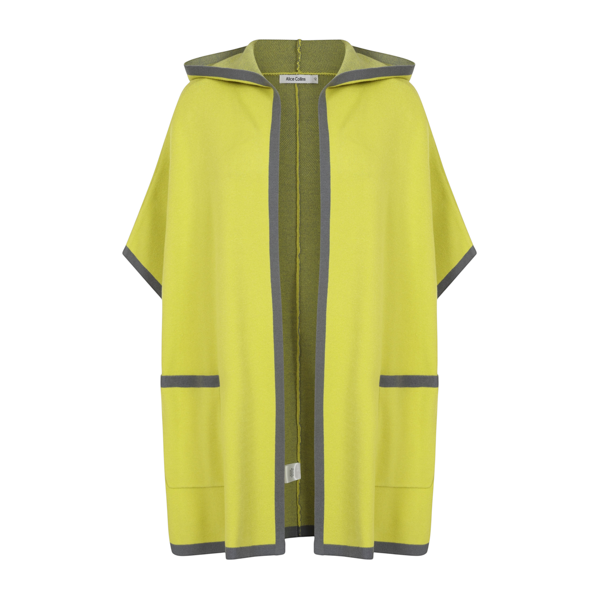 Alice Collins - Ladies Karlie Oversize Jacket - Citronelle/Storm - Wildvine Clothing, Spalding, Lincolnshire