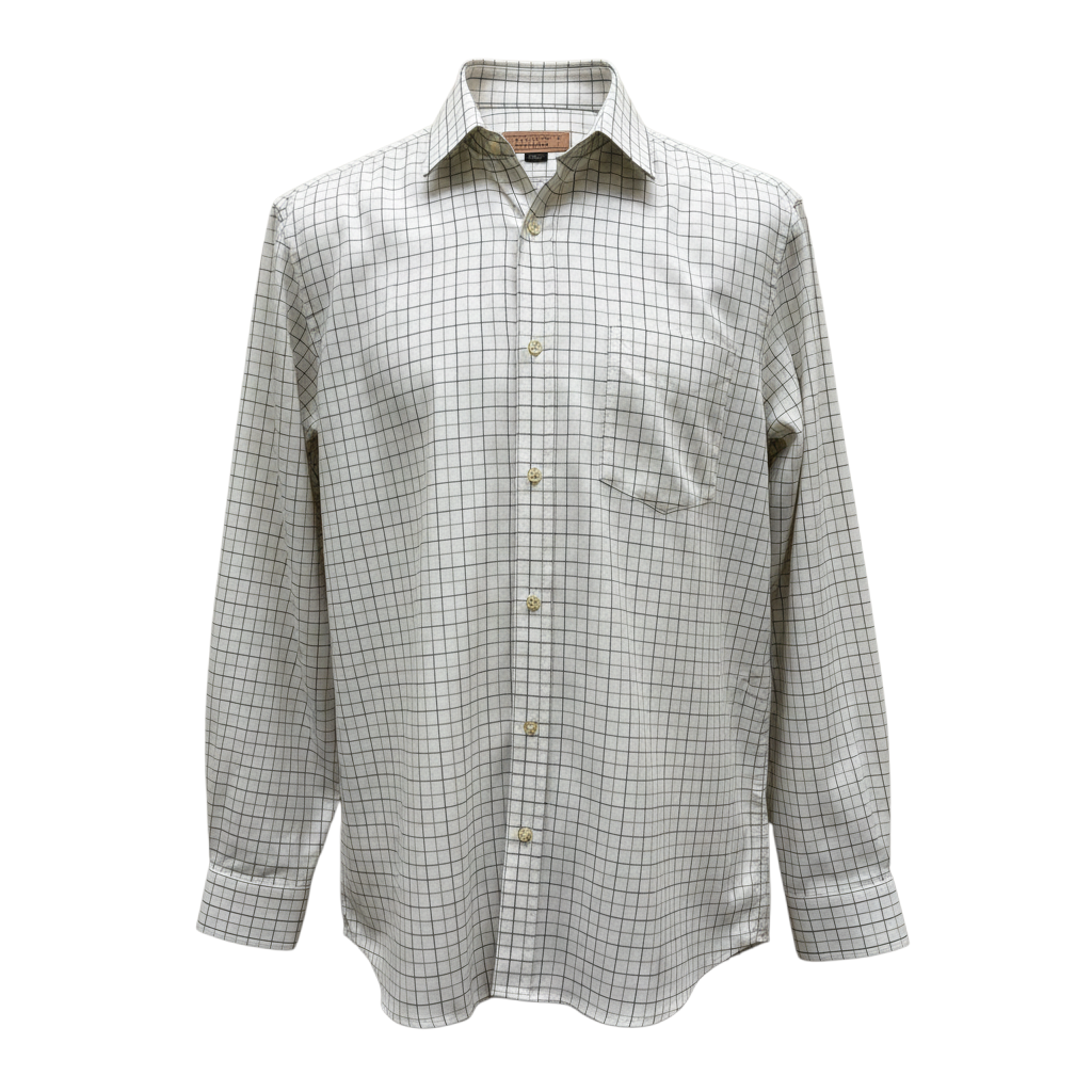 Gurteen - Mens - Shirt - Cumbria - Modern Fit / LS - Cobalt Check 56002 686 - Wildvine Clothing, Spalding, Lincolnshire