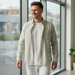 Gurteen - Mens - Shirt - Cumbria - Modern Fit / LS - Cobalt Check 56002 686 - Wildvine Clothing, Spalding, Lincolnshire