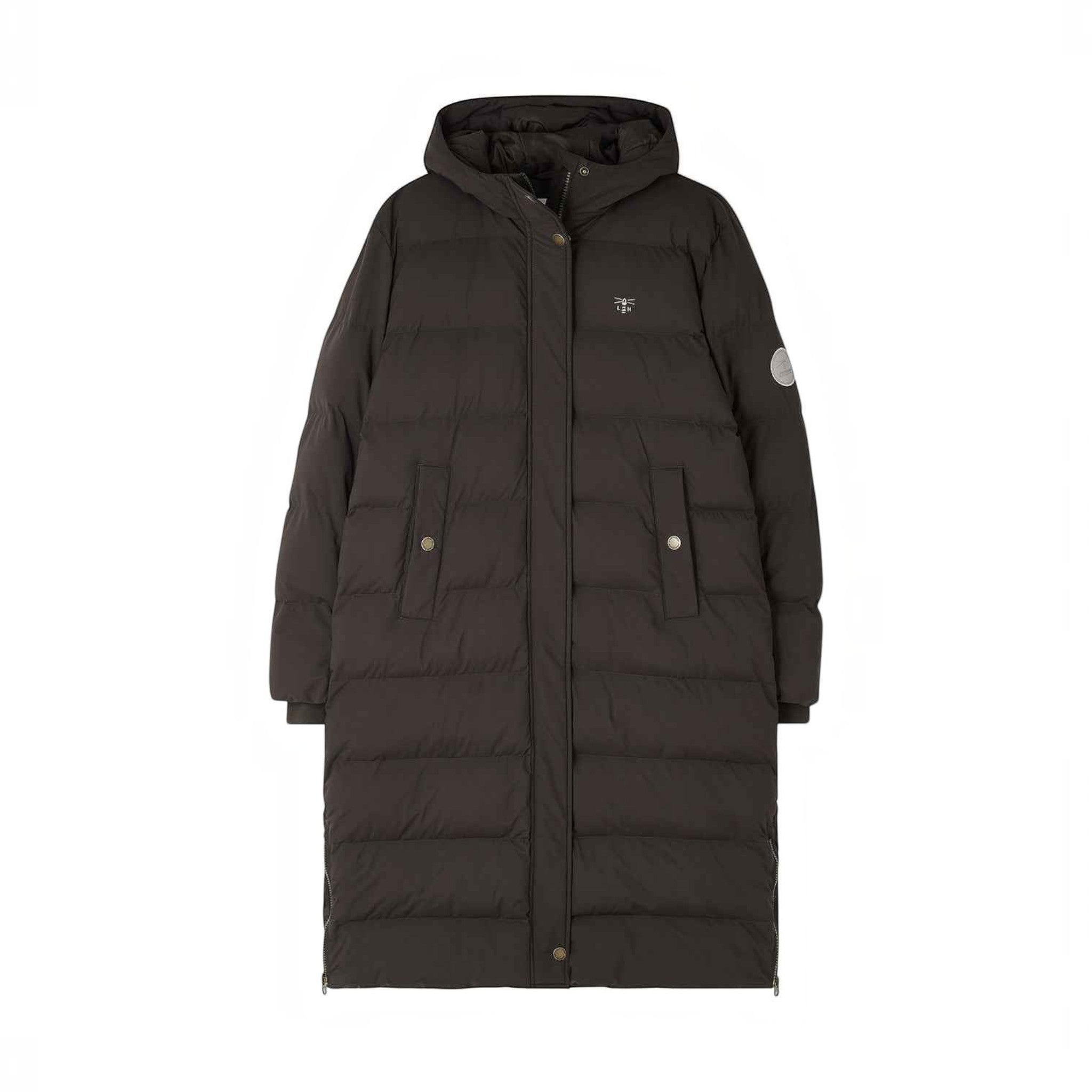 Lighthouse - Ladies Savannah Long Coat - Cocoa - Wildvine Clothing, Spalding, Lincolnshire