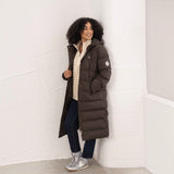 Lighthouse - Ladies Savannah Long Coat - Cocoa - Wildvine Clothing, Spalding, Lincolnshire