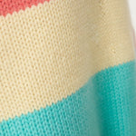 Wild Flower - Ladies - Stitch Colourblock Knit Flower Cardigan - Multi colour - Wildvine Clothing, Spalding, Lincolnshire