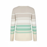 Alice Collins - Constance Pullover - Pebble/Sea Foam/Wild Oat - Wildvine Clothing, Spalding, Lincolnshire