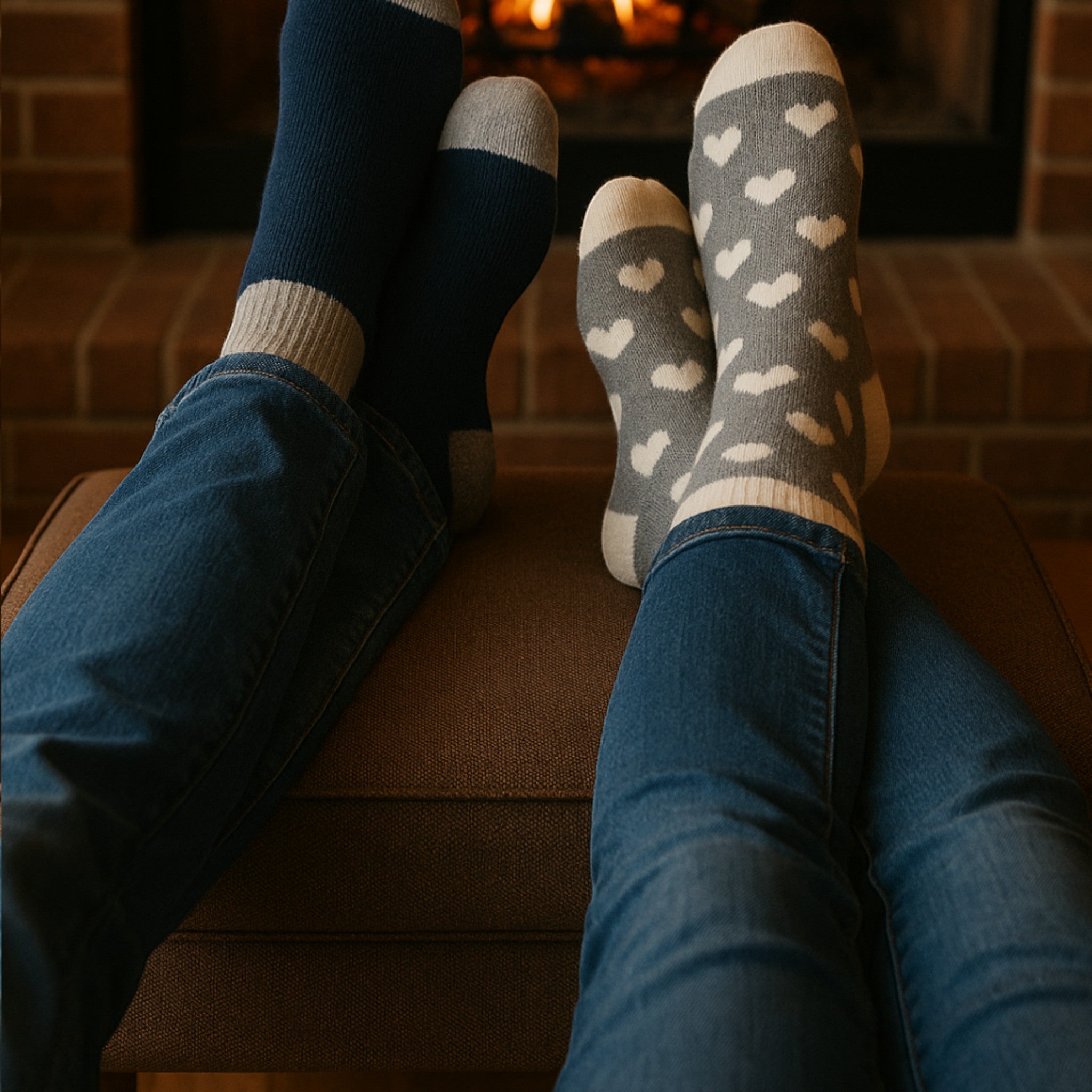 Jackdaw - Mens Feet Heater Socks - Wildvine Clothing, Spalding, Lincolnshire