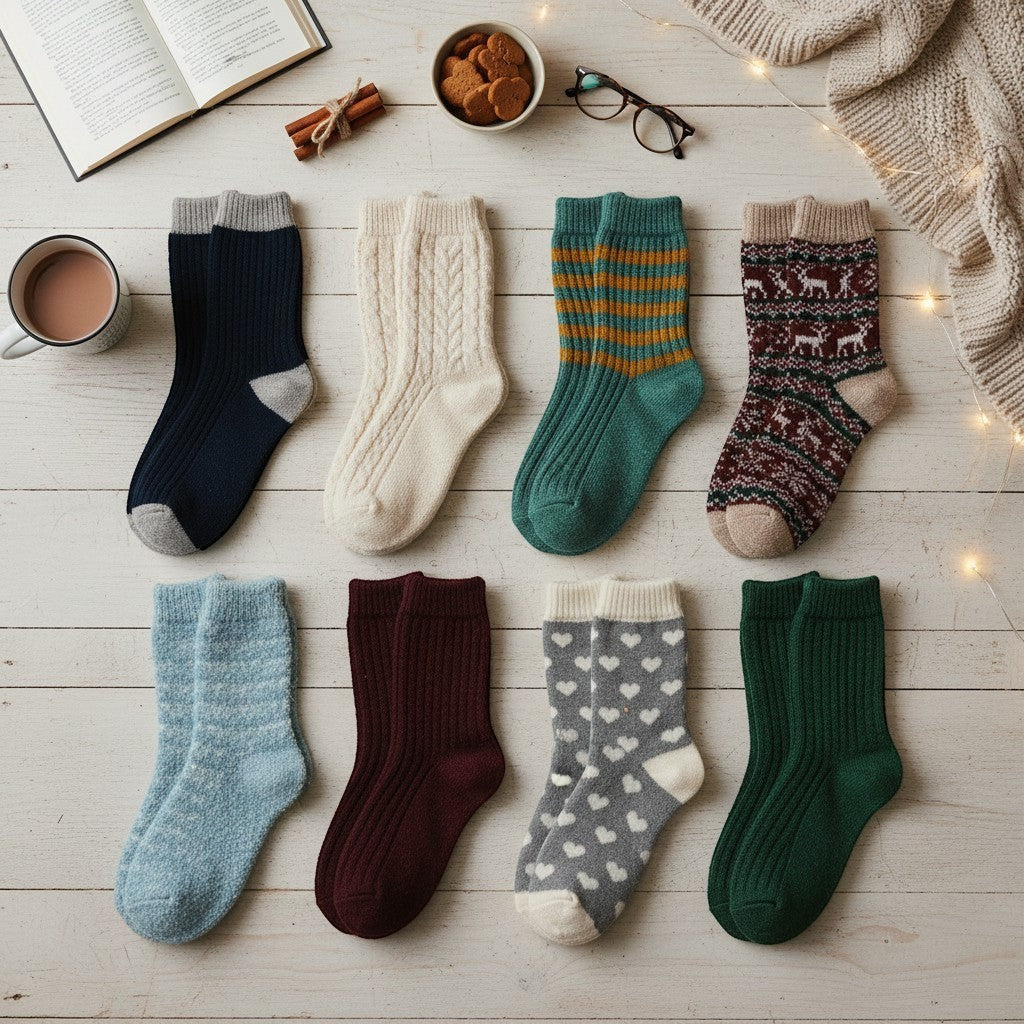 Jane Austin - Ladies Feet Heater Socks - Wildvine Clothing, Spalding, Lincolnshire