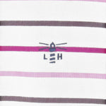 Lighthouse - Ladies Causeway II Top - Cranberry/Pink Stripe - Wildvine Clothing, Spalding, Lincolnshire