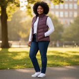 Lighthouse - Ladies Laurel Gilet - Cranberry - Wildvine Clothing, Spalding, Lincolnshire