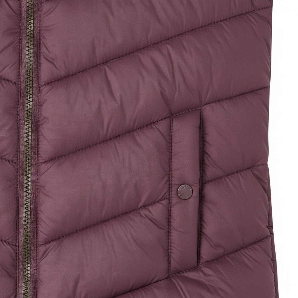 Lighthouse - Ladies Laurel Gilet - Cranberry - Wildvine Clothing, Spalding, Lincolnshire