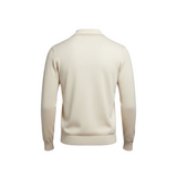 Gabicci Vintage - Mens Cambridge Argyle Knit Polo - Cream - V57GM05 - Wildvine Clothing, Spalding, Lincolnshire