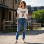 Wrangler Womens T-Shirt – Ringer Tee - Worn White - Wildvine Clothing, Spalding, Lincolnshire