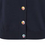 Alice Collins - Daphne Cardigan - Rich Navy - Wildvine Clothing, Spalding, Lincolnshire